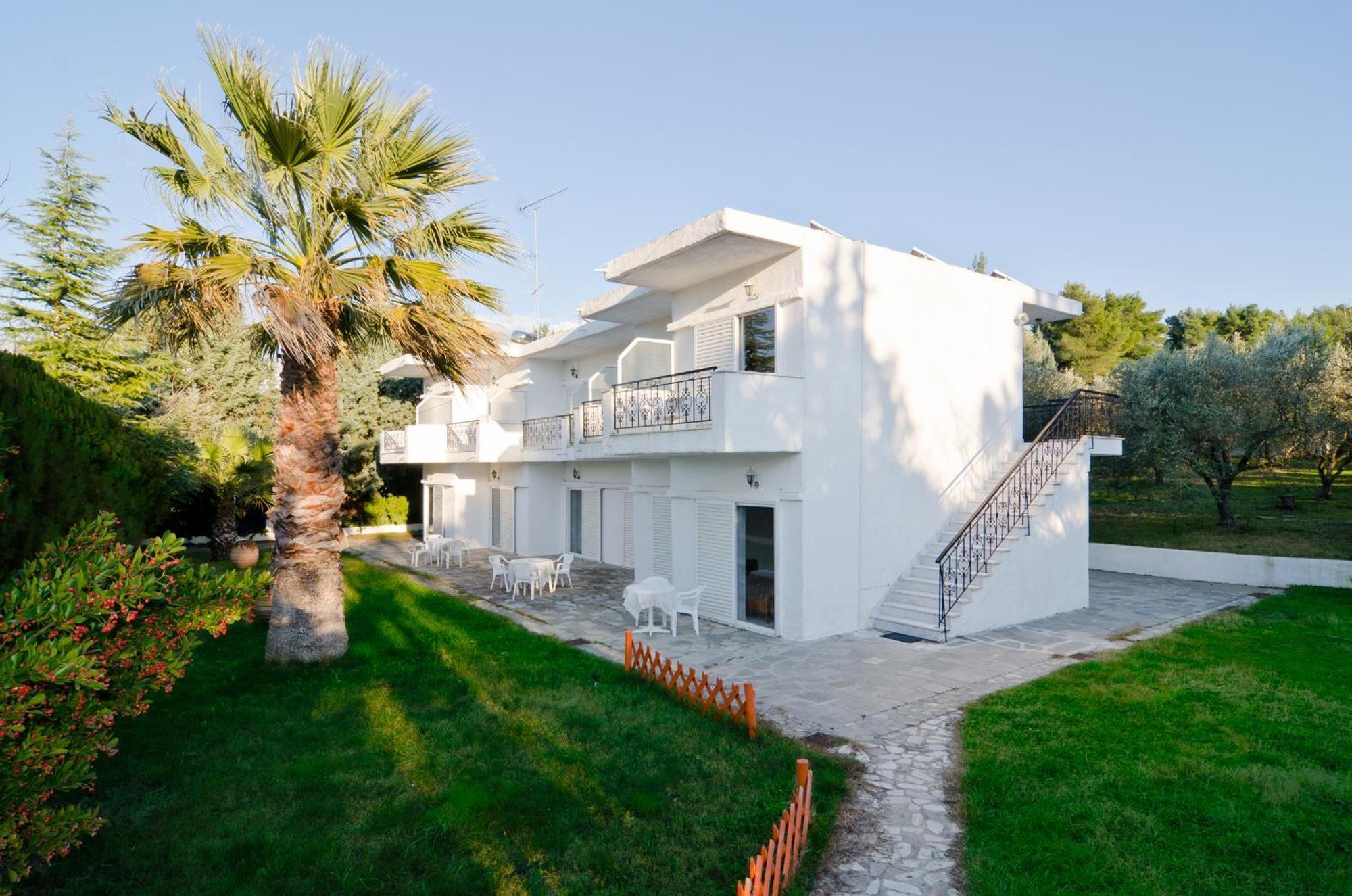 Villa Bianca Studios Посиди Экстерьер фото